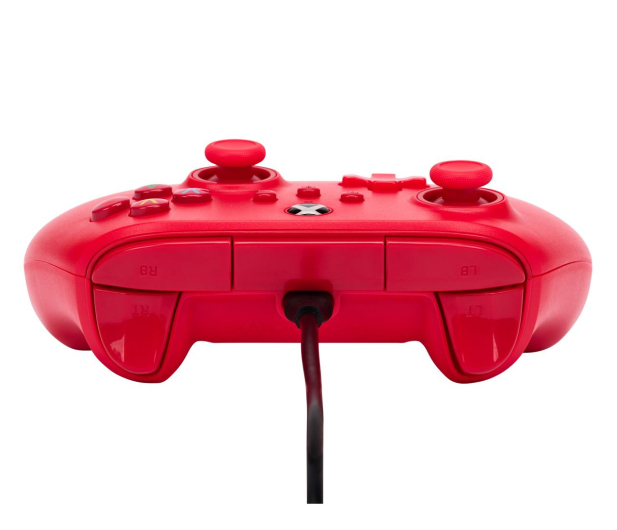 PowerA XS/PC Pad przewodowy Czerwony - 1216380 - zdjęcie 5